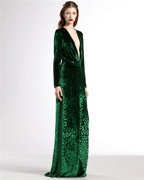 green gucci gown|vintage Gucci gowns.